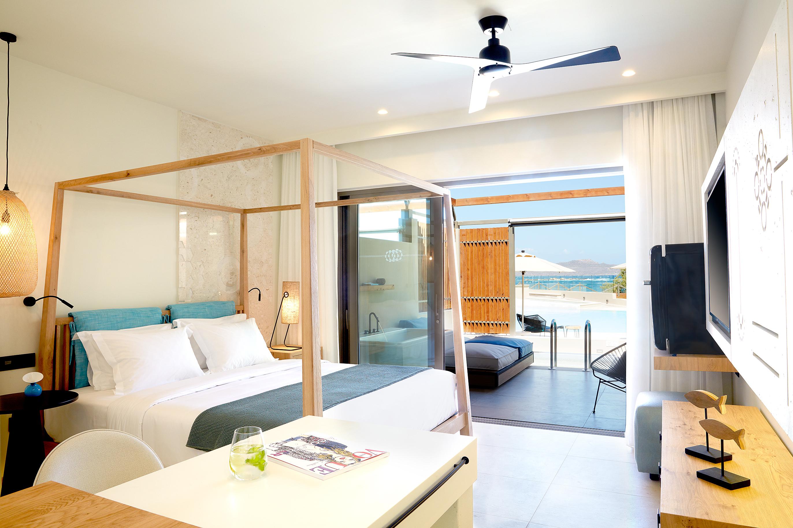 Domes Noruz Chania, Autograph Collection Zimmer-Kategorien Standard, Doppelzimmer (Upbeat Retreat Sea View with Plunge Pool)