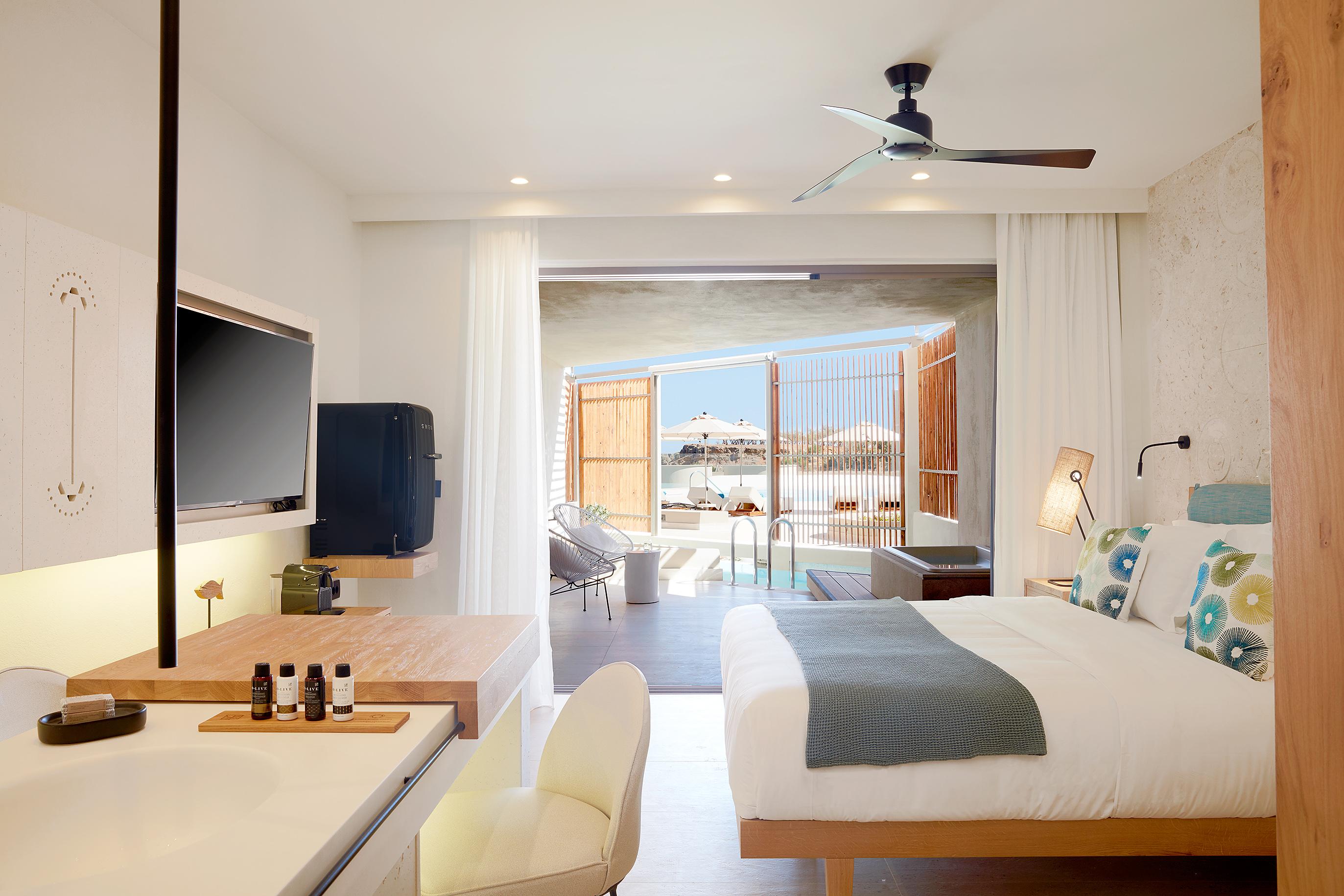 Domes Noruz Chania, Autograph Collection Zimmer-Kategorien Standard, Doppelzimmer (Upbeat Retreat Sea View with Plunge Pool)