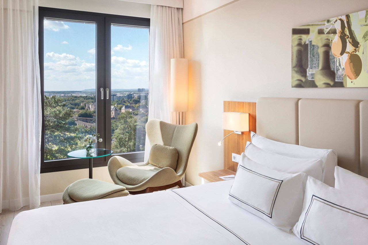 Meliá Luxembourg Zimmer-Kategorien The Level Room City View