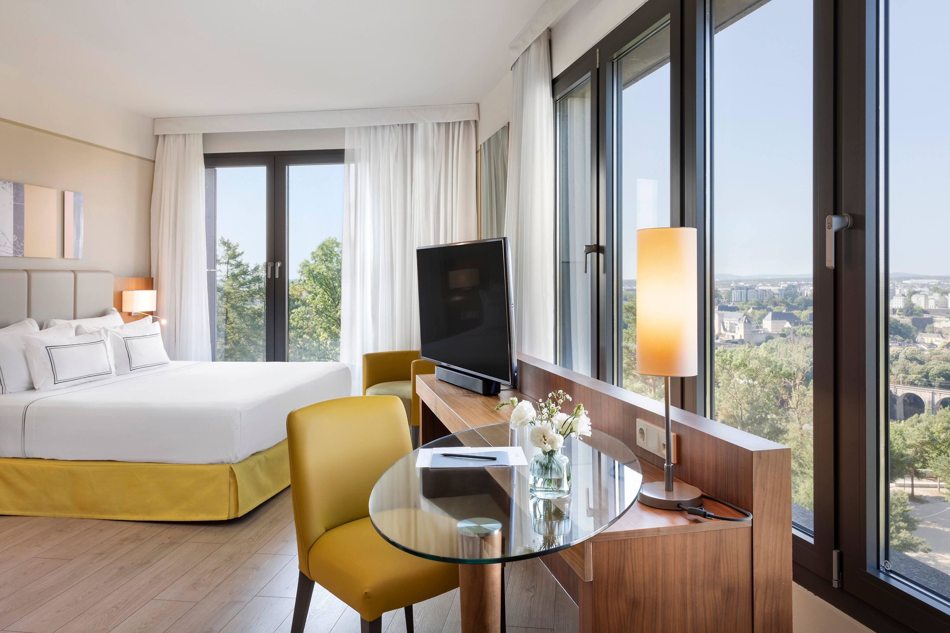 Meliá Luxembourg Zimmer-Kategorien The Level Premium Room with City View