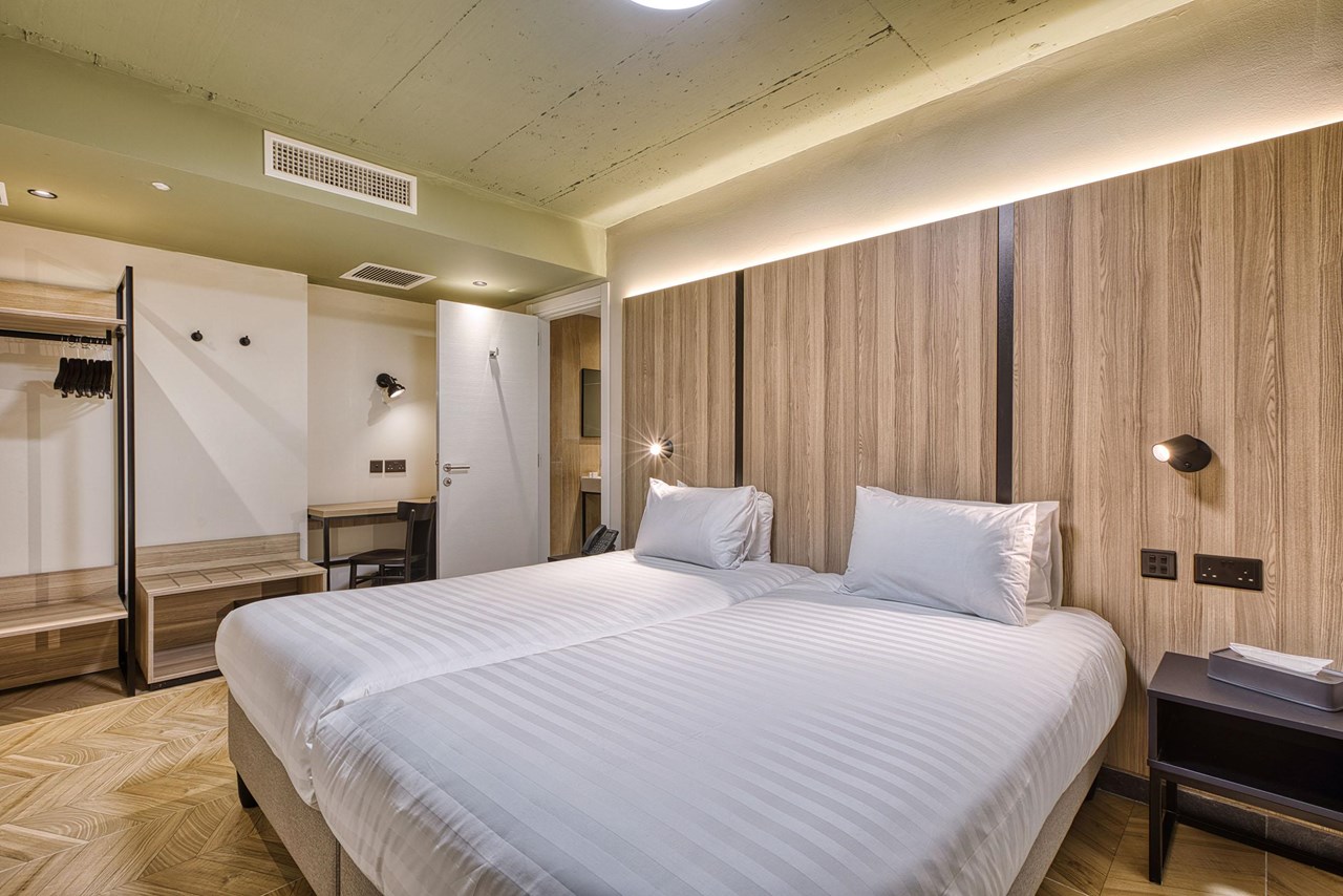 VITA Hotel & Rooftop Zimmer-Kategorien Budget, Doppelzimmer (Basic Room)