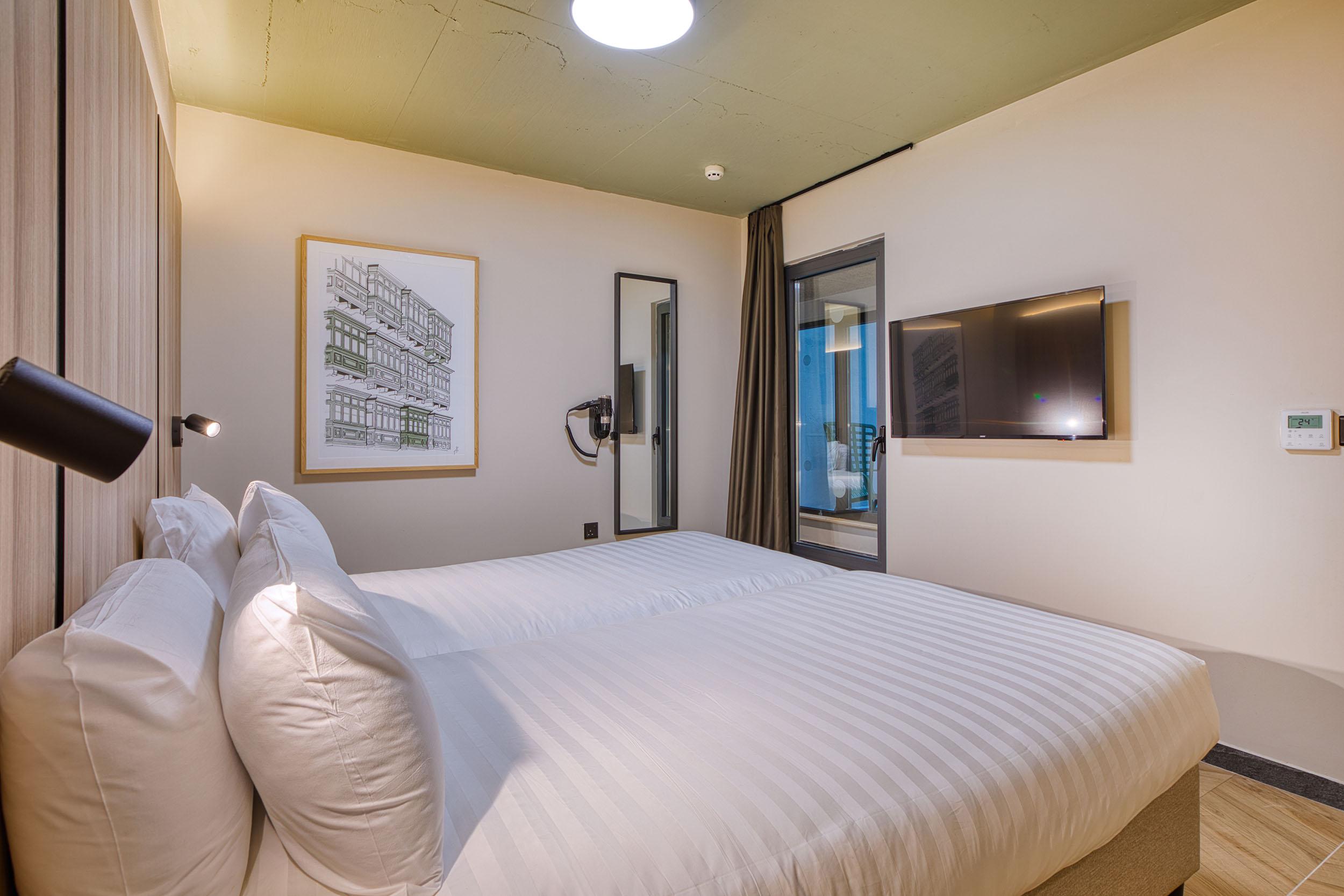 VITA Hotel & Rooftop Zimmer-Kategorien Budget, Doppelzimmer (Basic Room)