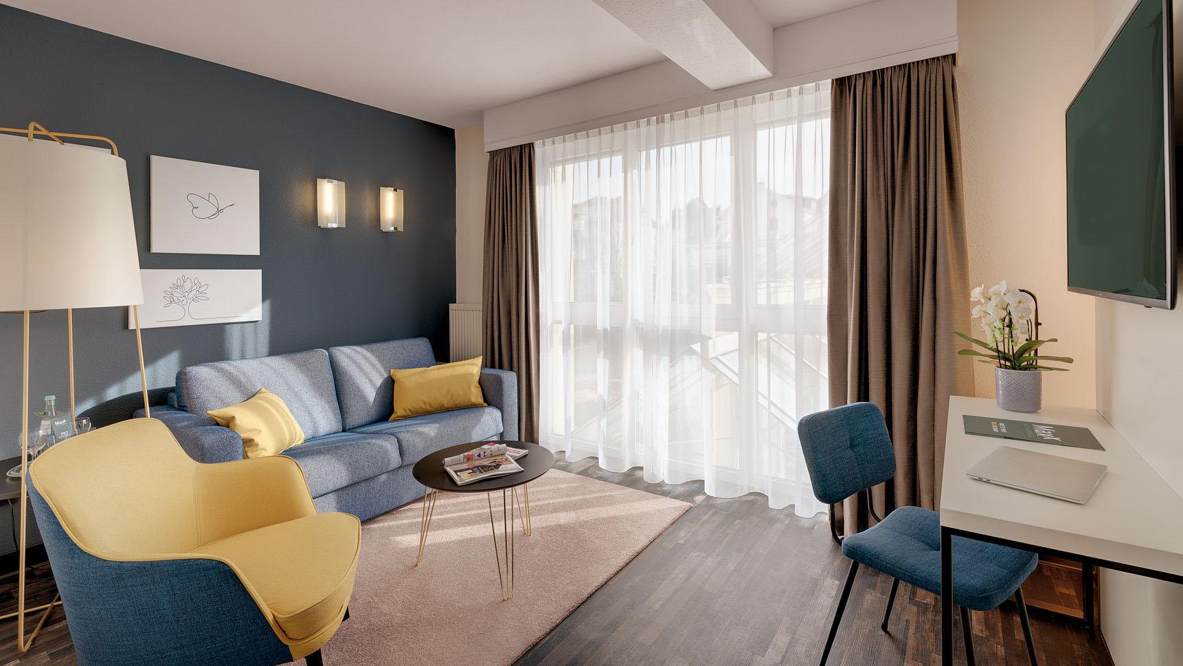 Hotel the YARD Bad Honnef Zimmer-Kategorien Deluxe, Suite (Junior Suite)
