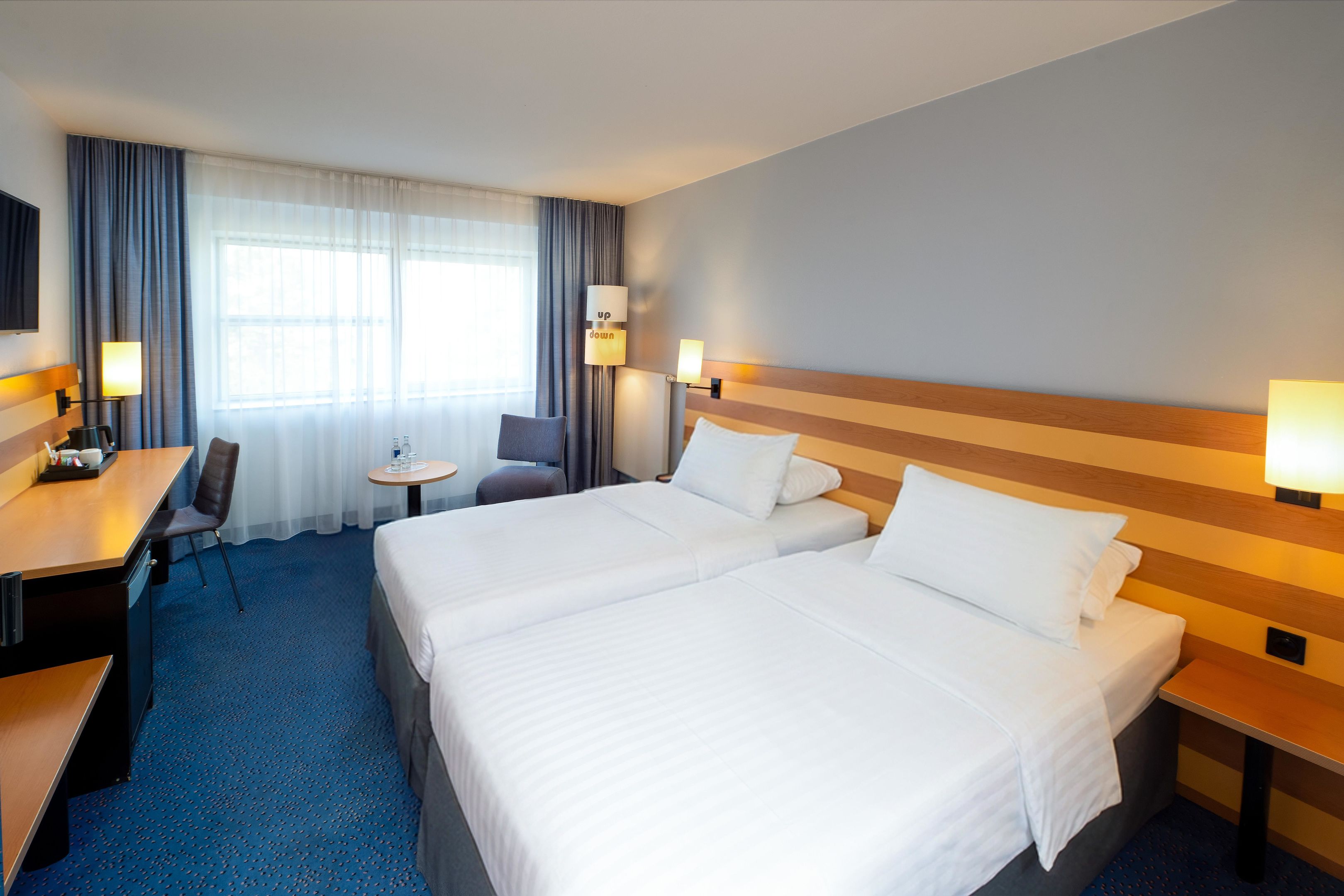 IntercityHotel Frankfurt Airport Terminal 3 Zimmer-Kategorien Superior, Zweibettzimmer (Superior Twin Room)