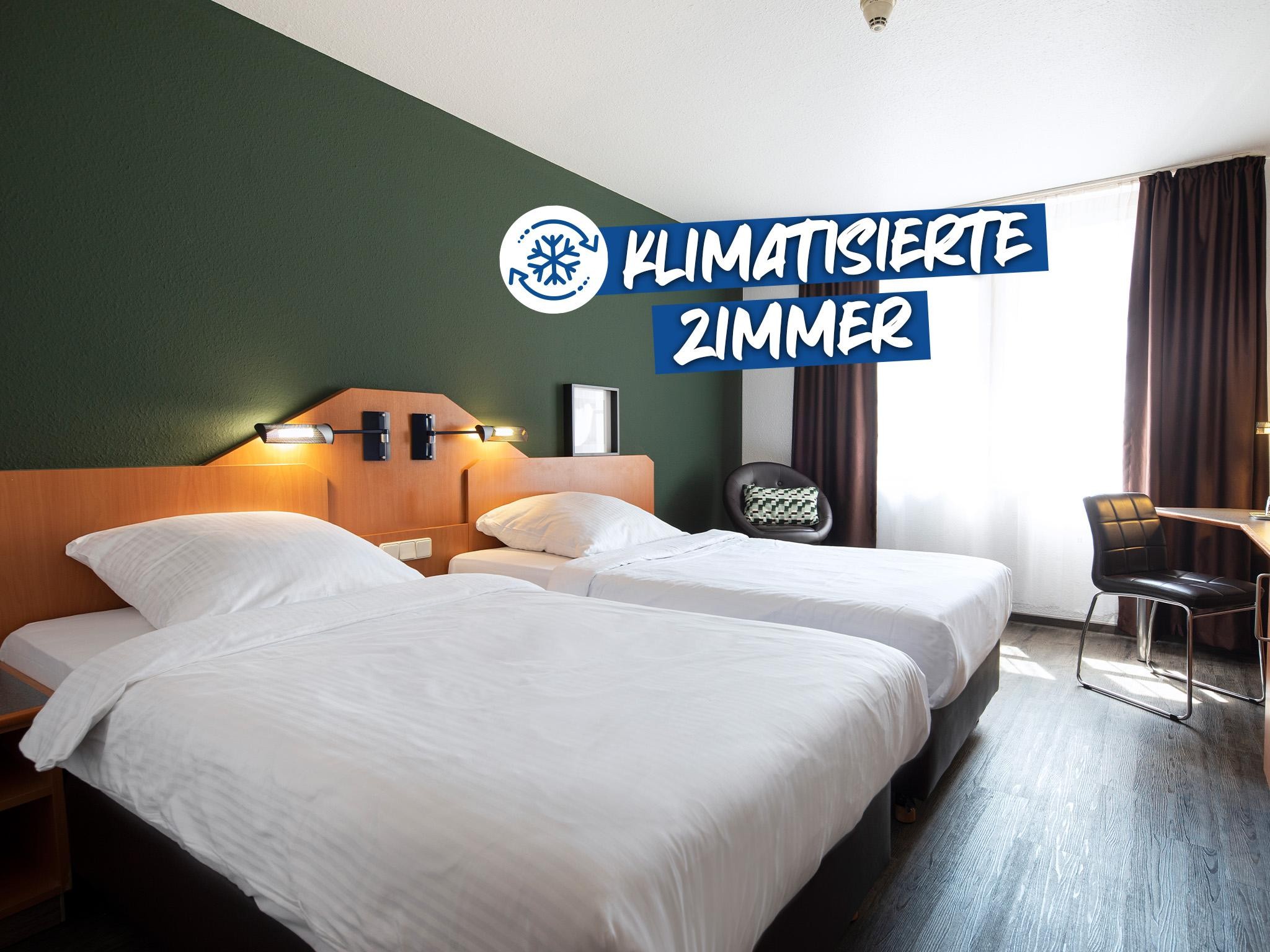 ACHAT Hotel Heppenheim Zimmer-Kategorien Economy, Zweibettzimmer (Economy Zweibett oder Doppelzimmer)