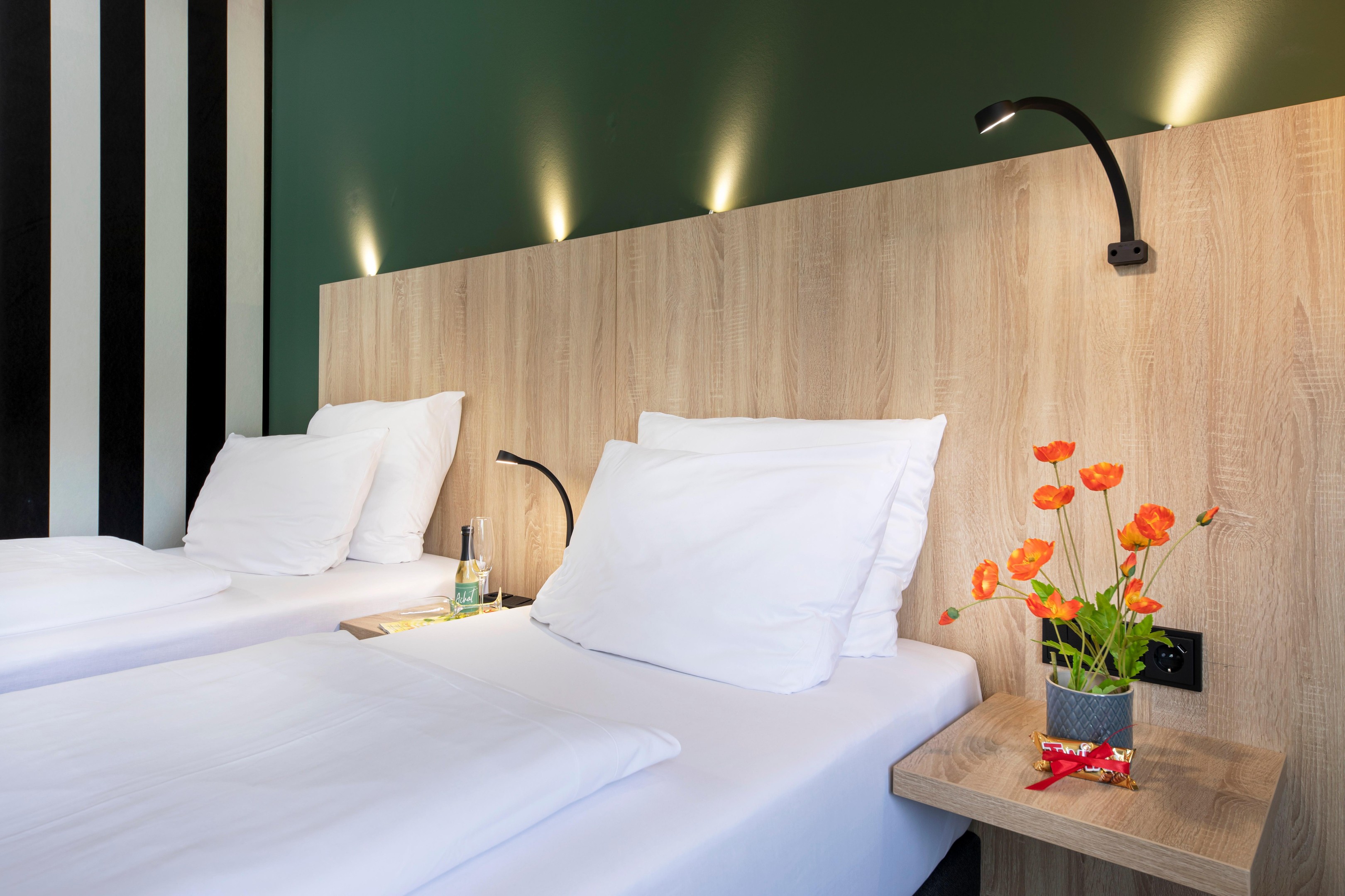 ACHAT Hotel Reilingen Walldorf Zimmer-Kategorien Economy, Zweibettzimmer (Economy Twinbettzimmer)