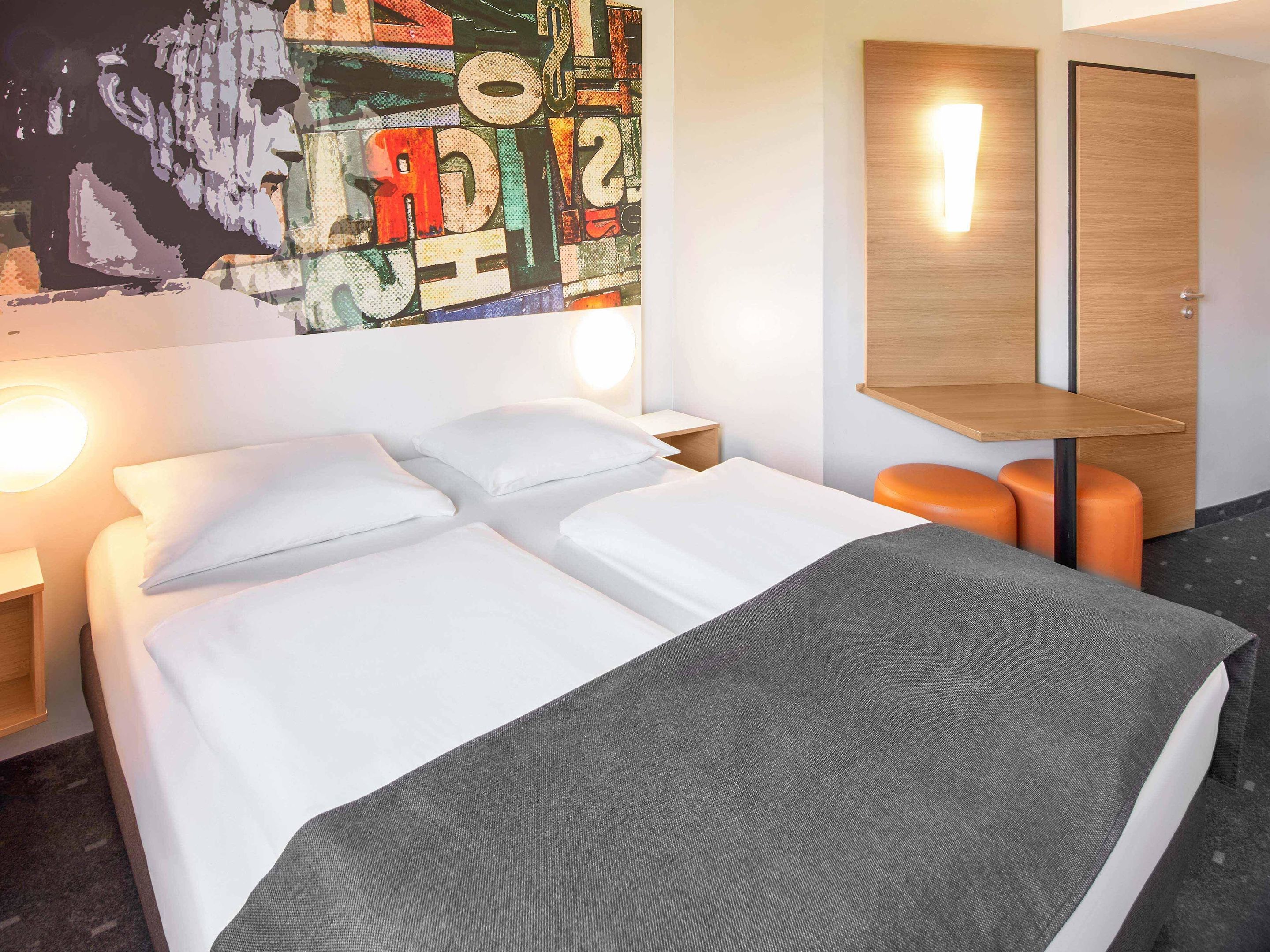 B&B HOTEL Mainz-Hechtsheim Zimmer-Kategorien Standard, Doppelzimmer (Double room)