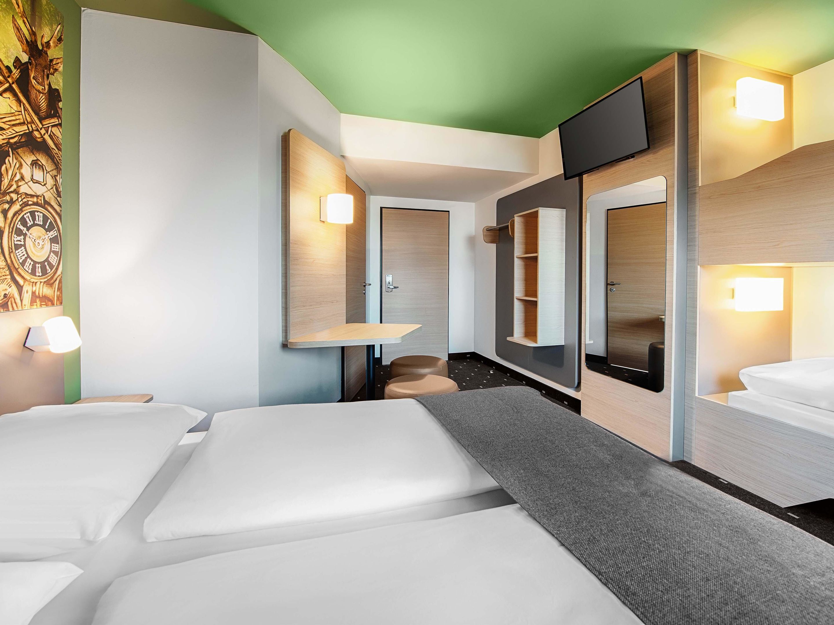 B&B HOTEL Baden-Airpark Zimmer-Kategorien Standard, Familienzimmer (4 people family room)