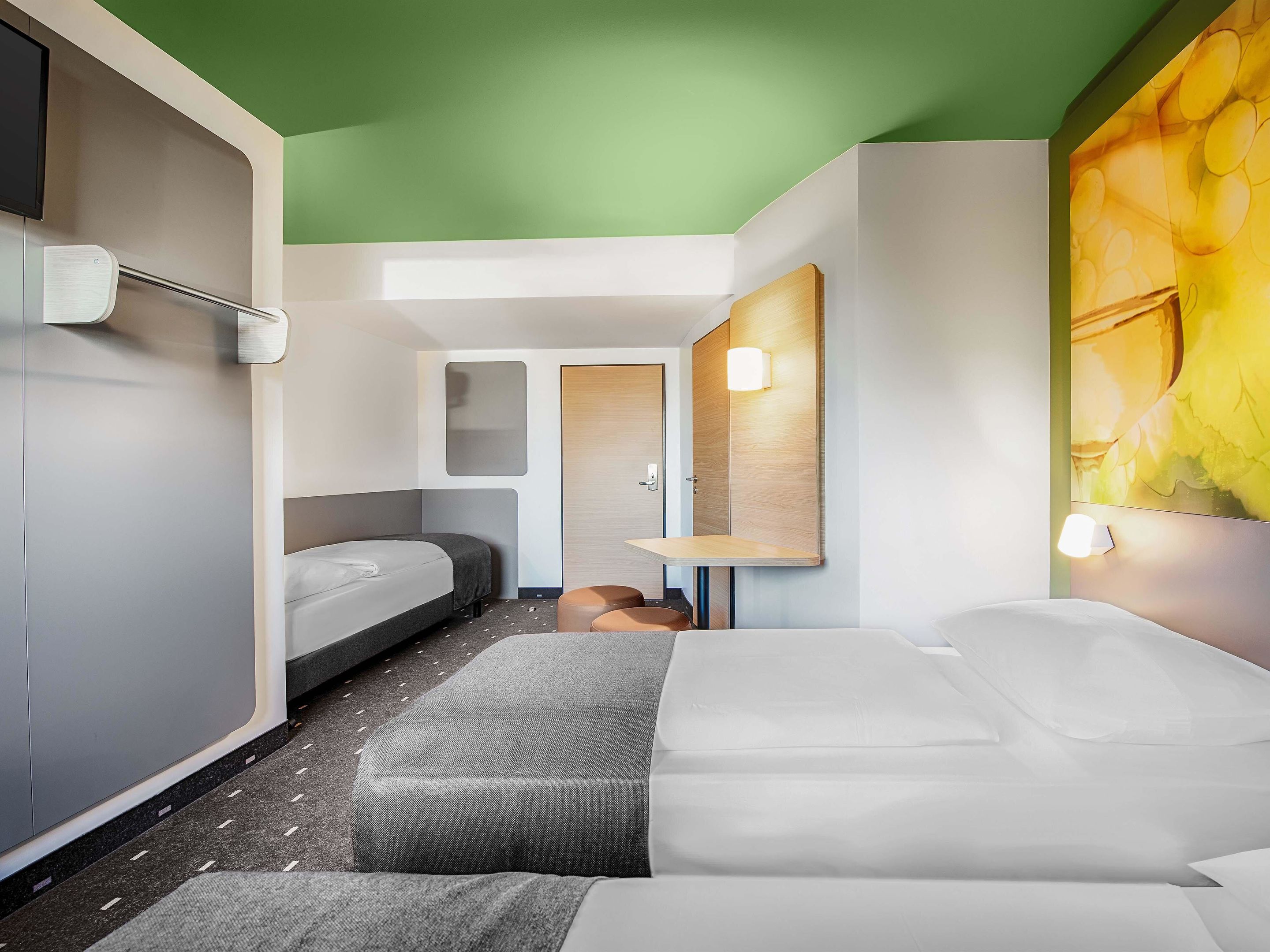 B&B HOTEL Baden-Airpark Zimmer-Kategorien Standard, Dreibettzimmer (Triple room)