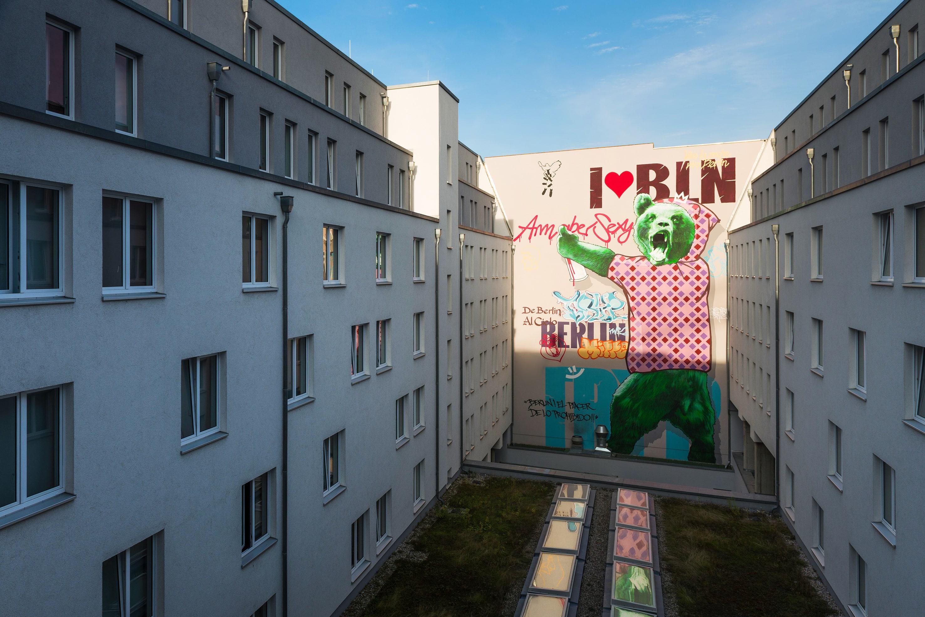 INNSiDE Berlin Mitte Zimmer-Kategorien The INNSiDE Room – Inner courtyard