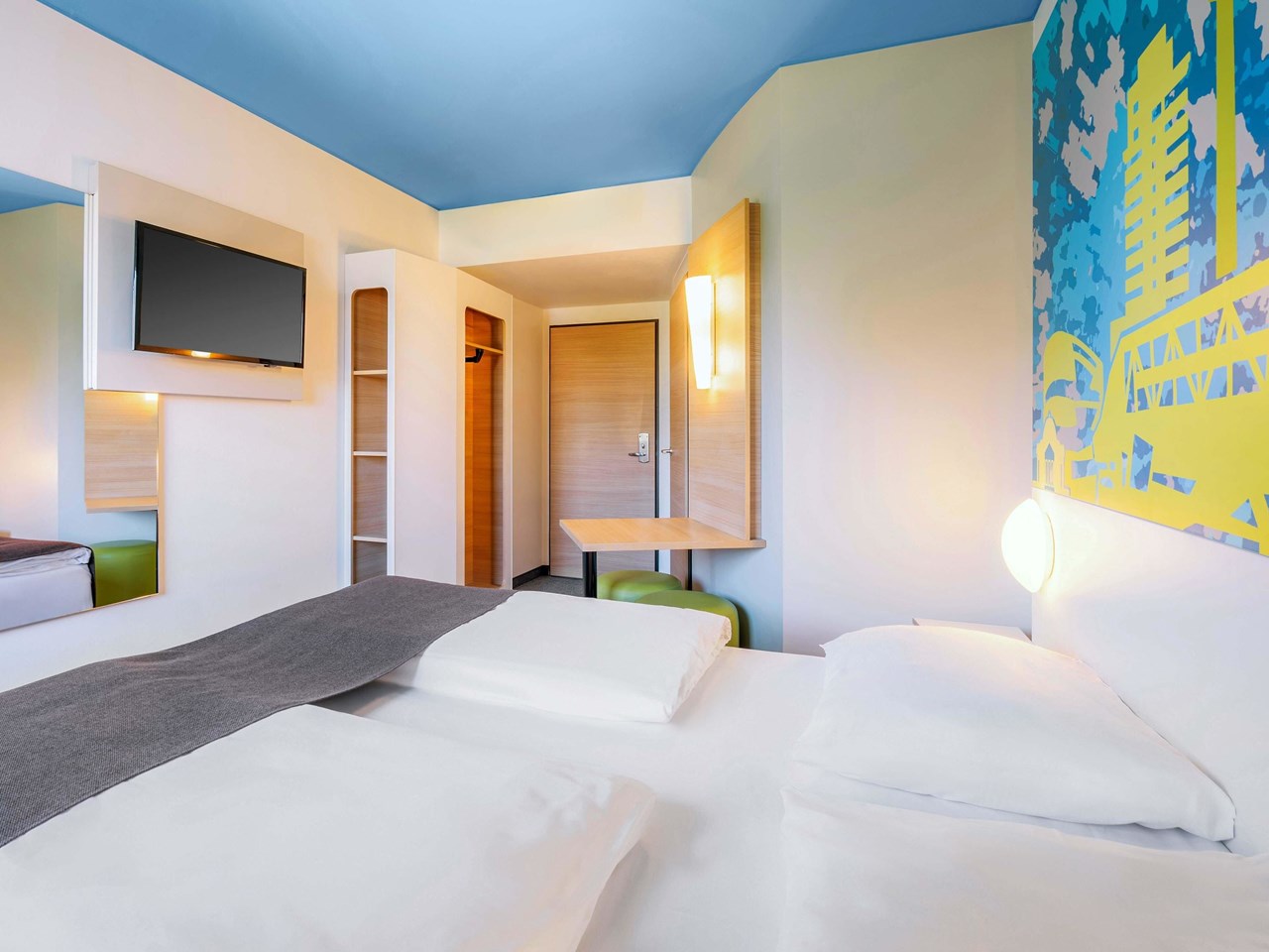 B&B HOTEL Stuttgart-City Zimmer-Kategorien Standard, Doppelzimmer (Double room)