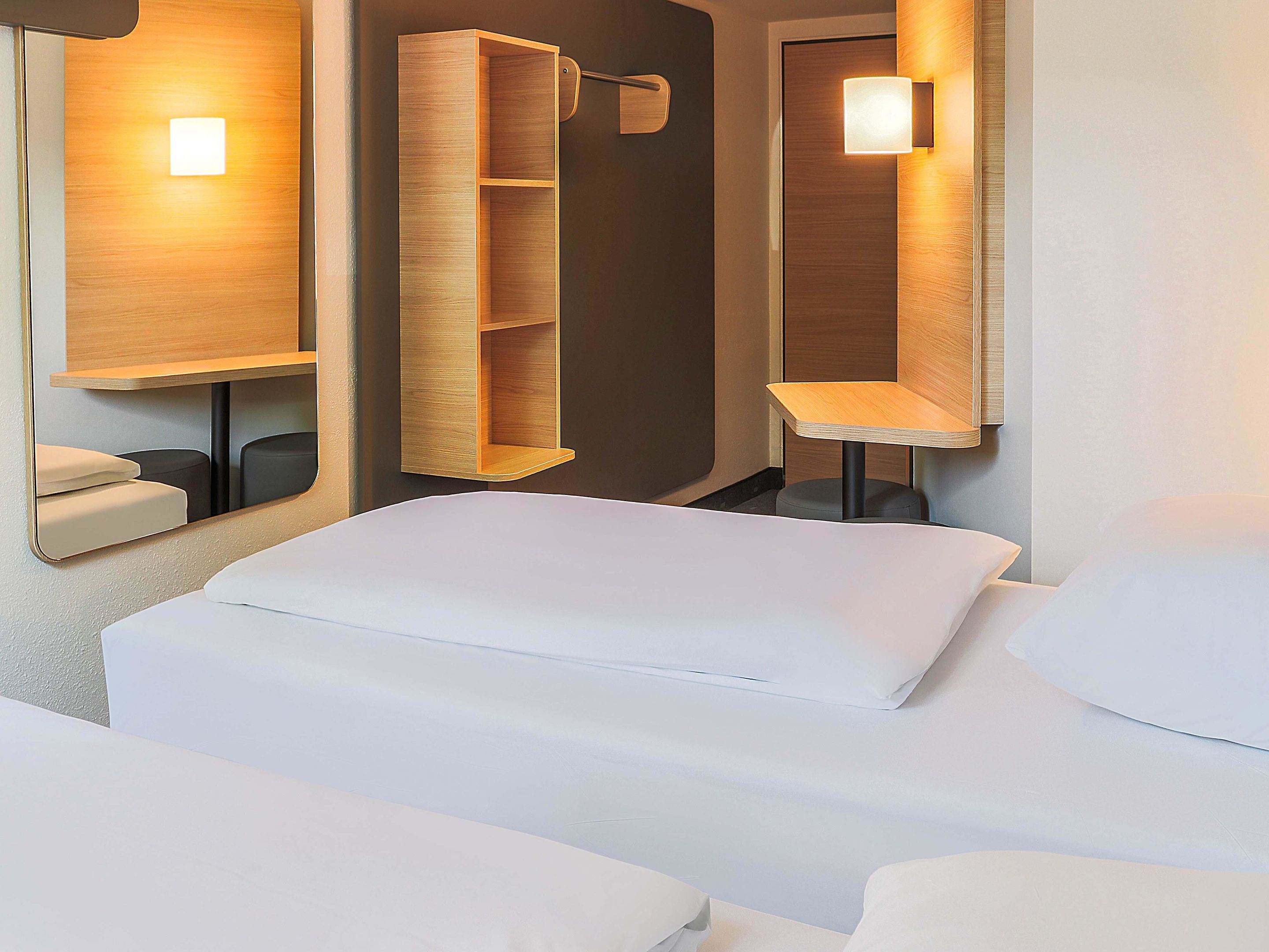 B&B HOTEL Mannheim-Friedrichsfeld Zimmer-Kategorien Standard, Zweibettzimmer (Twin room)