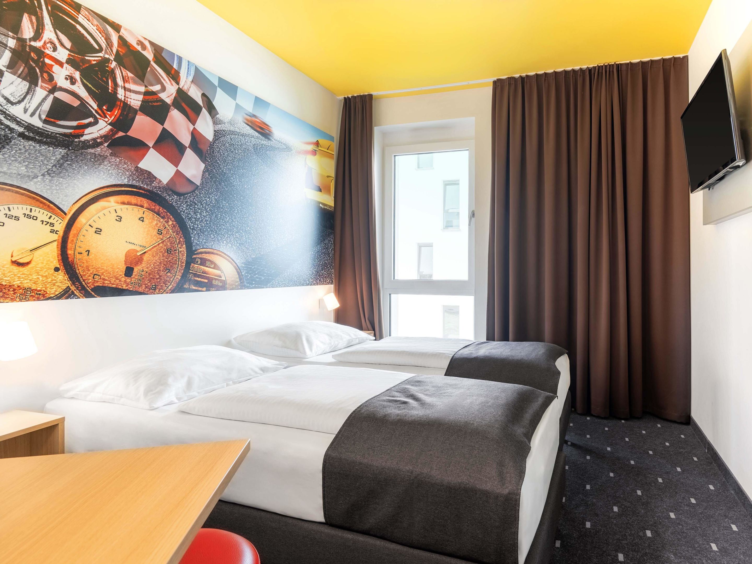 B&B HOTEL Stuttgart-Zuffenhausen Zimmer-Kategorien Standard, Zweibettzimmer (Twin room)