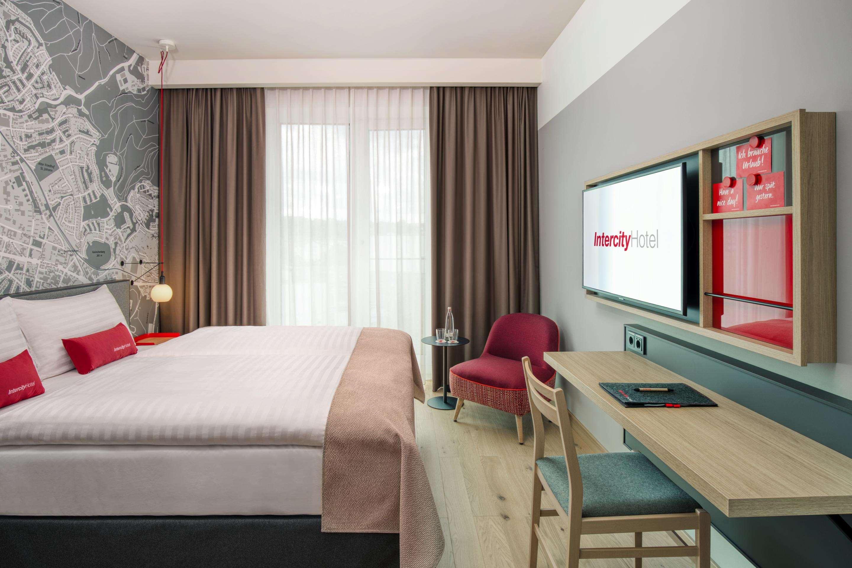 IntercityHotel Saarbrücken Zimmer-Kategorien Business, Doppelzimmer (Business double room)
