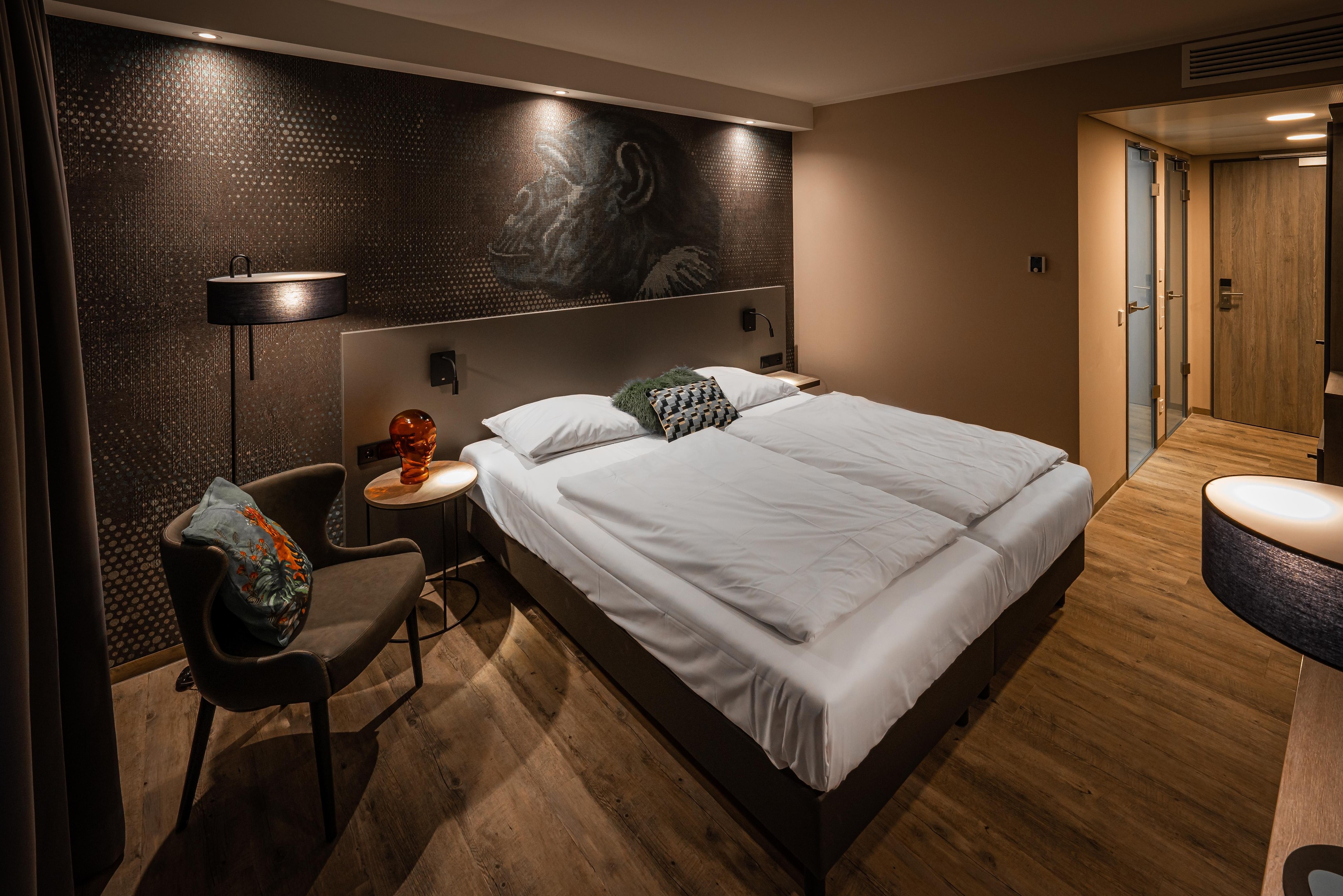 LOGINN Hotel Stuttgart Zuffenhausen Zimmer-Kategorien Superior, Zweibettzimmer (Superior Doppel- oder Twinzimmer)