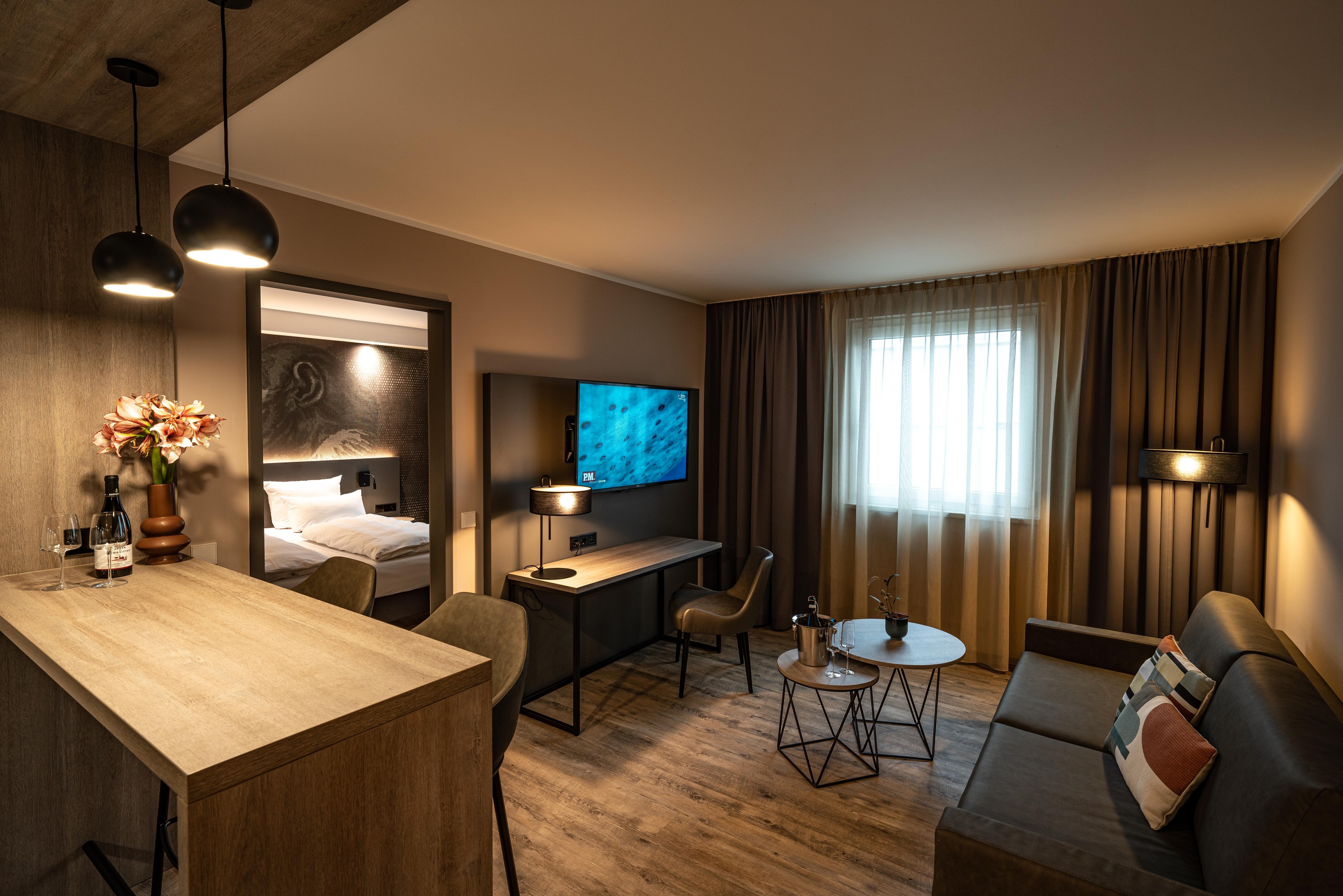 LOGINN Hotel Stuttgart Zuffenhausen Zimmer-Kategorien Superior, Appartement (Apartment Doppelzimmer)